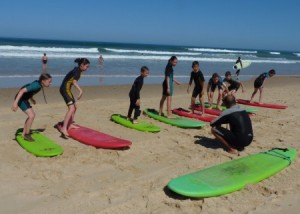Cours de surf en anglais Montpellier