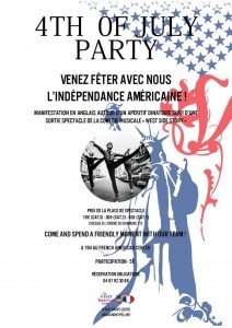 Fête de l'Indépendance Americaine à Montpellier
