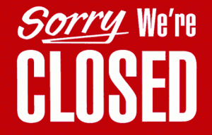 closed
