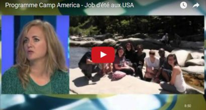 Presse - Vidéo - Partir travailler aux USA avec Camp America et le French American Center