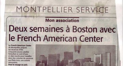 Presse - Deux semaines à Boston - Séjour Linguistique aux USA