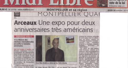 Presse - La Semaine Américaine à Montpellier