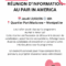 Réunion d'information – Au Pair In America